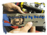 Anodised aluminium plate in matte finish - natural surface texture preserved after anodising